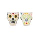 Kikkerland Ποτήρια Σφηνάκια Sugar Skull