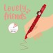 Legami Στυλό Gel Lovely Friends - Πασχαλίτσα