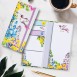 Lola Design Σημειωματάριο Sticky Notes Memo Folio Hummingbird 8x17cm