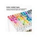 Ohuhu Kaala Alcohol Markers Σετ 108 Χρωμάτων Slim Broad & Fine