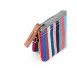 ROKA London Carnaby Πορτοφόλι Multi Stripe από Ανακυκλωμένο Καμβά S