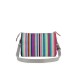 ROKA London Carnaby Τσάντα Crossbody Multi Stripe από Ανακυκλωμένο Καμβά XL 1.27 L