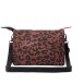 ROKA London Carnaby Τσάντα Crossbody Scarlet Leopard από Ανακυκλωμένο Καμβά XL 1.27L