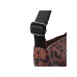 ROKA London Kennington Τσάντα Crossbody Scarlet Leopard από Ανακυκλωμένο Καμβά