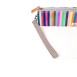 ROKA London Πορτοφόλι Carnaby Multi Stripe από Ανακυκλωμένο Καμβά S