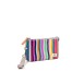 ROKA London Πορτοφόλι Carnaby Multi Stripe από Ανακυκλωμένο Καμβά S