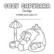 Coco Wyo Cozy Capybara - Coloring Book
