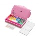 HIMI Σετ 18 Χρωμάτων Jelly Cup Gouache με Παλέτα Ανάμιξης - Pink Case Edition