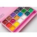 HIMI Σετ 18 Χρωμάτων Jelly Cup Gouache με Παλέτα Ανάμιξης - Pink Case Edition