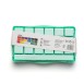 HIMI Σετ 18 Χρωμάτων Jelly Cup Gouache με Παλέτα Ανάμιξης - Green Case Edition