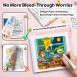 Ohuhu Honolulu B Σετ 48 Μαρκαδόρων Αλκοόλης Brush & Fine με Coloring Book