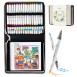 Ohuhu Honolulu B Σετ 48 Μαρκαδόρων Αλκοόλης Brush & Fine με Coloring Book