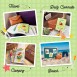OHUHU NALU 12 Mini Μαρκαδόροι Αλκοόλης Travel Coloring Kit