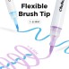 Ohuhu Waikiki – Σετ 36 Ακρυλικών Μαρκαδόρων με Μύτη Brush