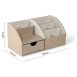 Osco Οργανωτής Γραφείου Faux Leather - Light Taupe
