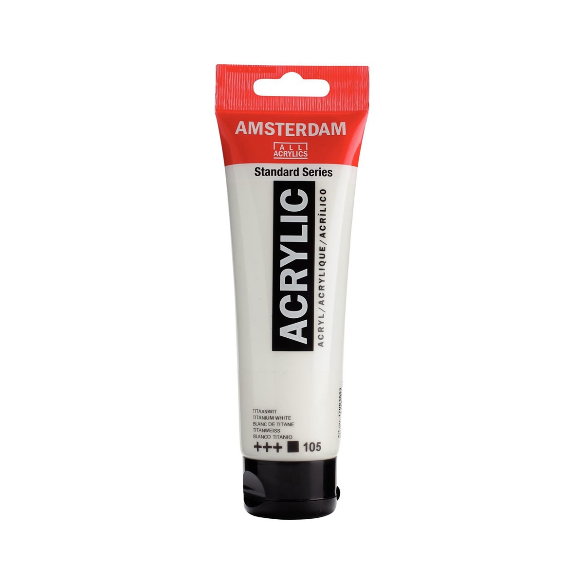 ROYAL TALENS AMSTERDAM Acrylic tube 120ml - Titanium White 105