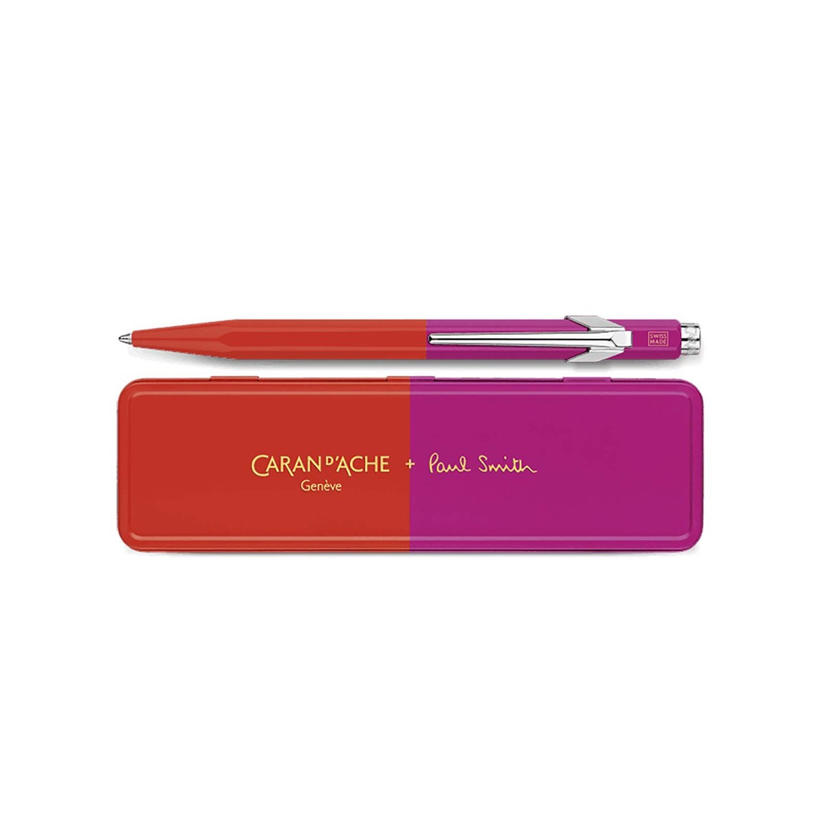 CARAN D'ACHE 849 Paul Smith Warm Red & Melrose Pink - Στυλό Διαρκείας