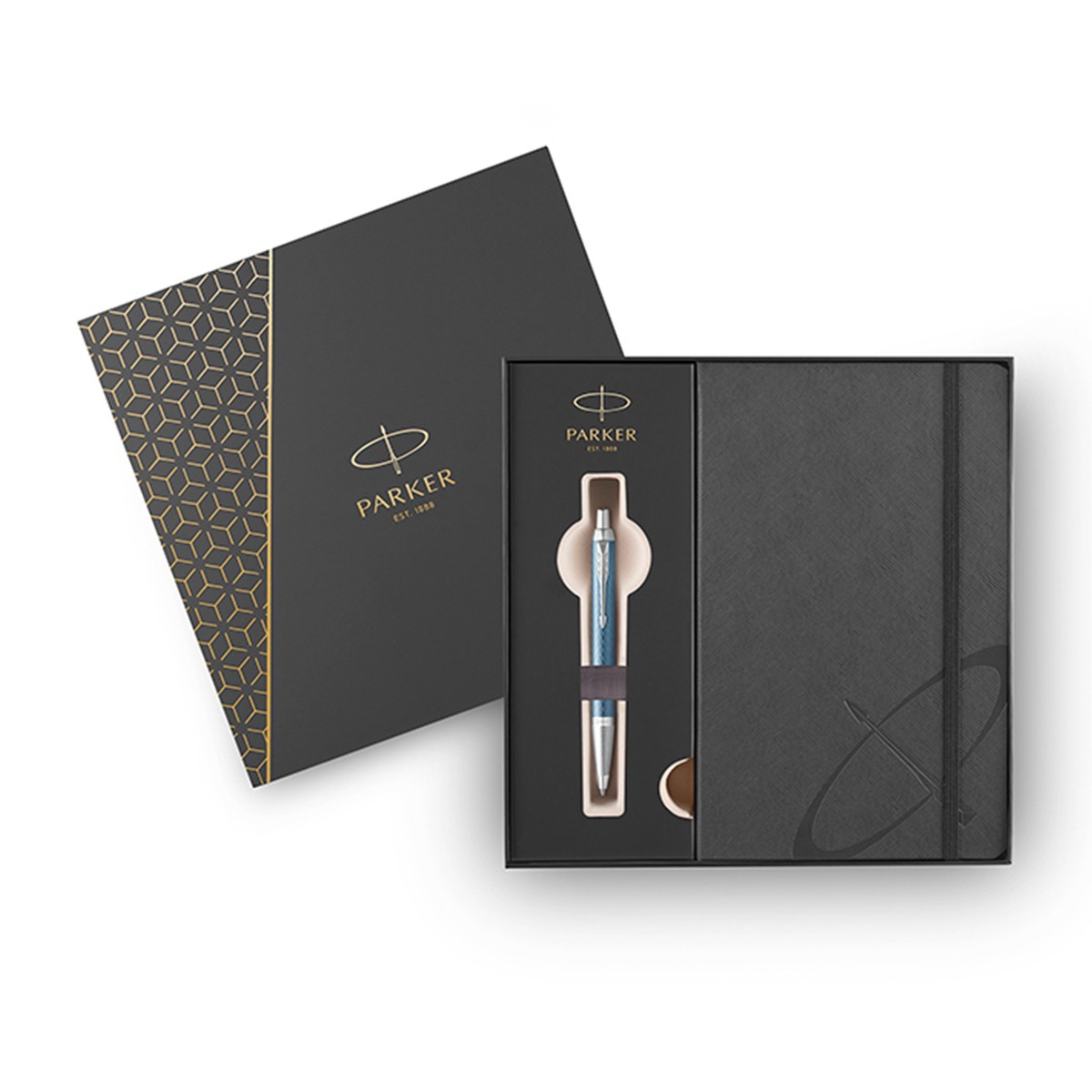 PARKER Σετ Δώρου IM Premium Στυλό Διαρκείας Blue Grey CT & Σημειωματάριο PARKER Σετ Δώρου IM Premium Στυλό Διαρκείας Blue Grey CT & Σημειωματάριο