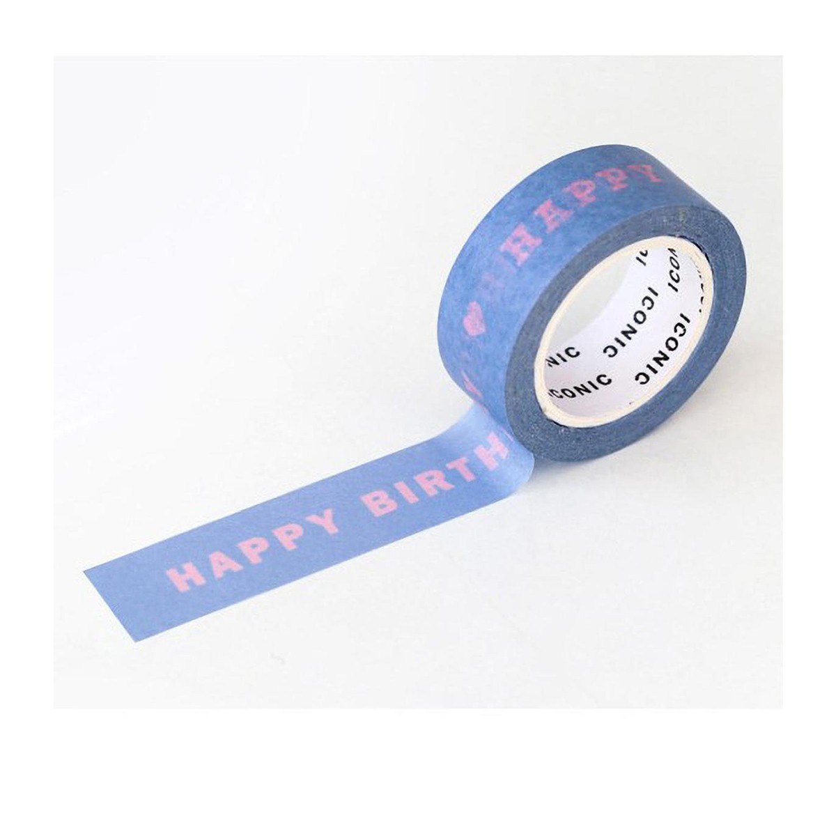 Washi Tape Happy Birthday Διακοσμητική Ταινία