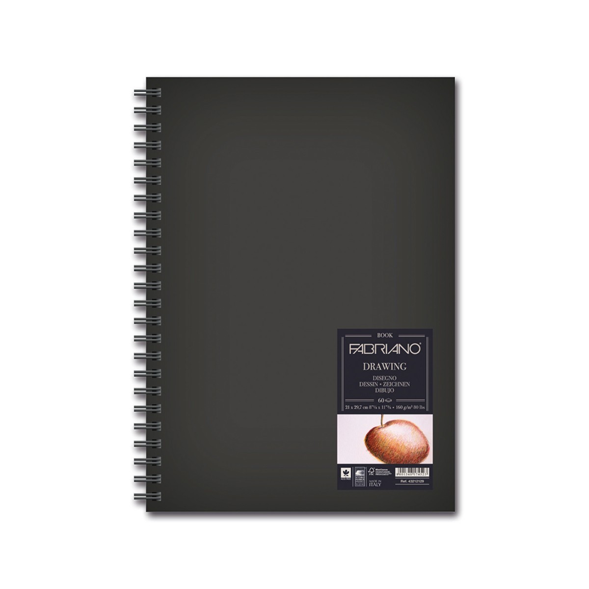 Fabriano Σπιράλ Μπλοκ Ζωγραφικής Portrait A3 / 160 gsm