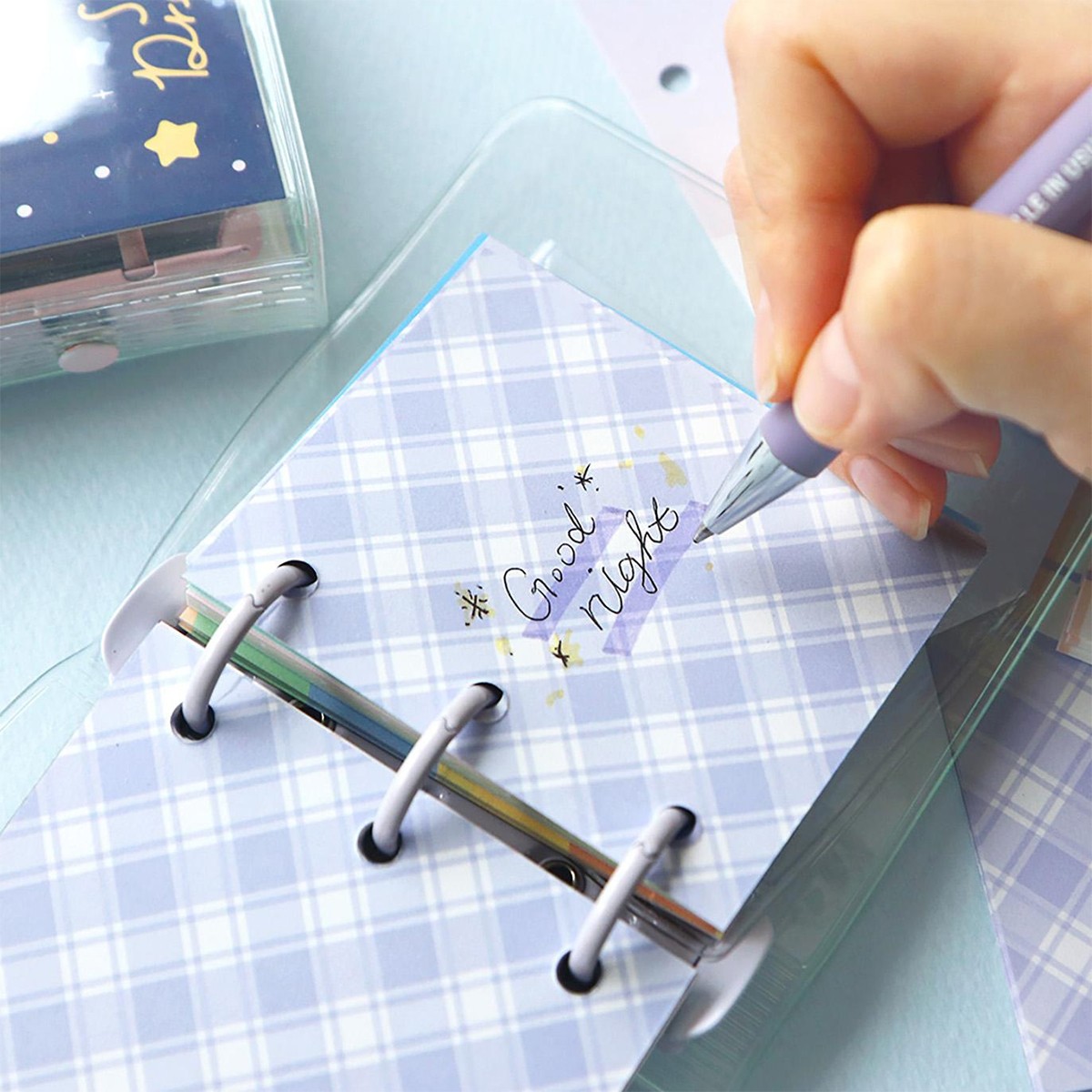 Ανταλλακτικά Φύλλα για Μίνι Σπιράλ Ημερολόγιο - Space