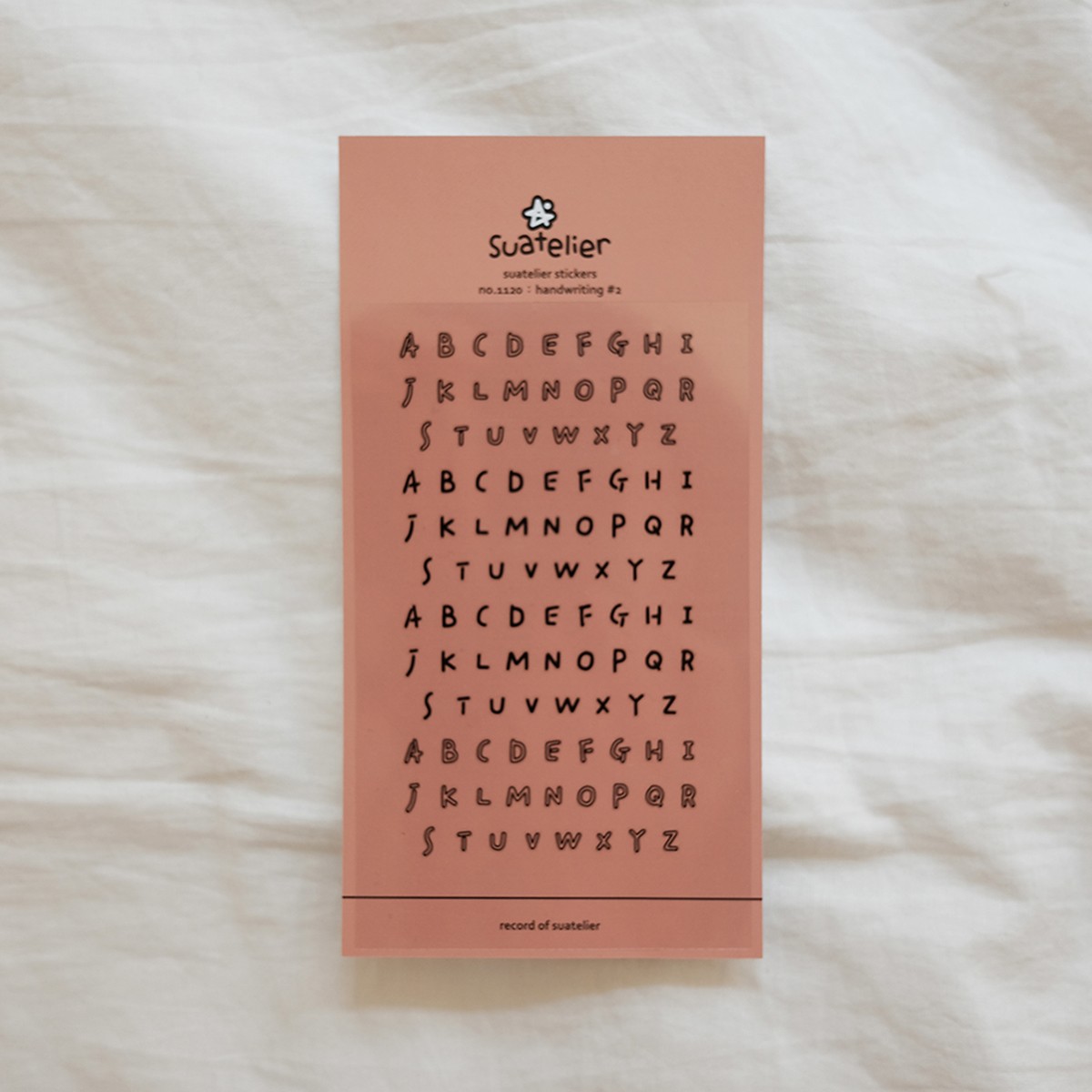 Suatelier Design Αυτοκόλλητα Daily Deco Handwriting #2
