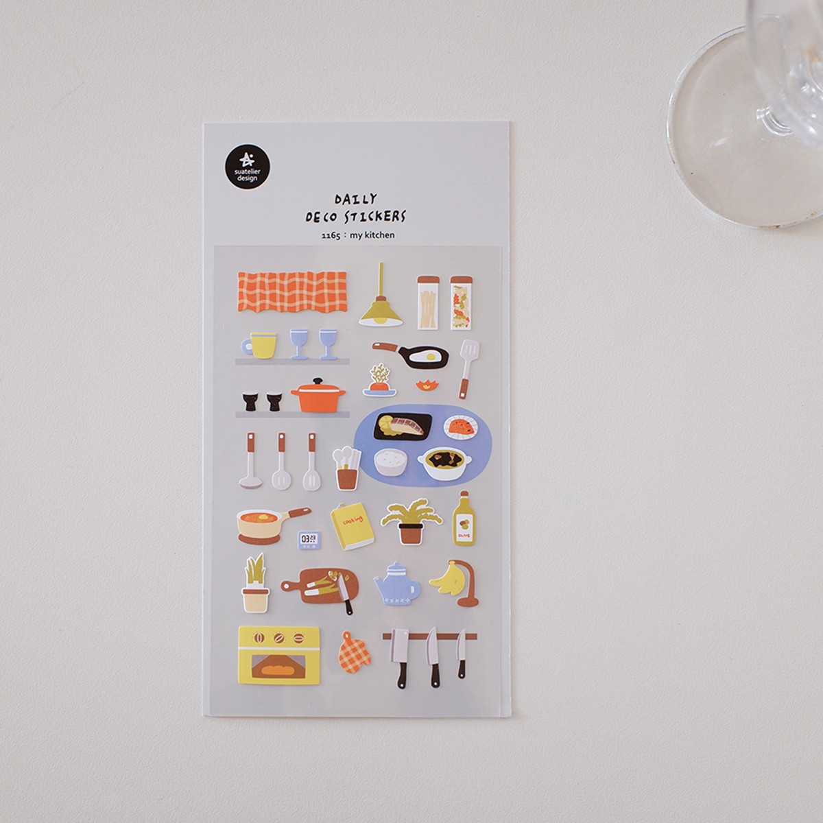 Suatelier Design Αυτοκόλλητα Daily Deco My Kitchen