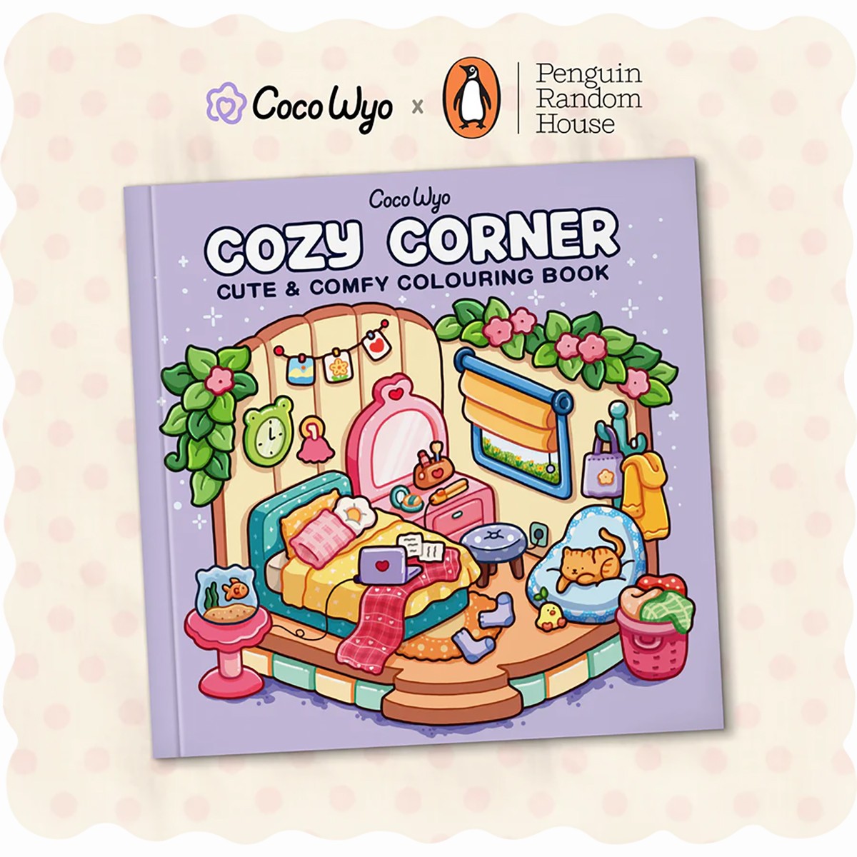 Coco Wyo Cozy Corner - Coloring Book