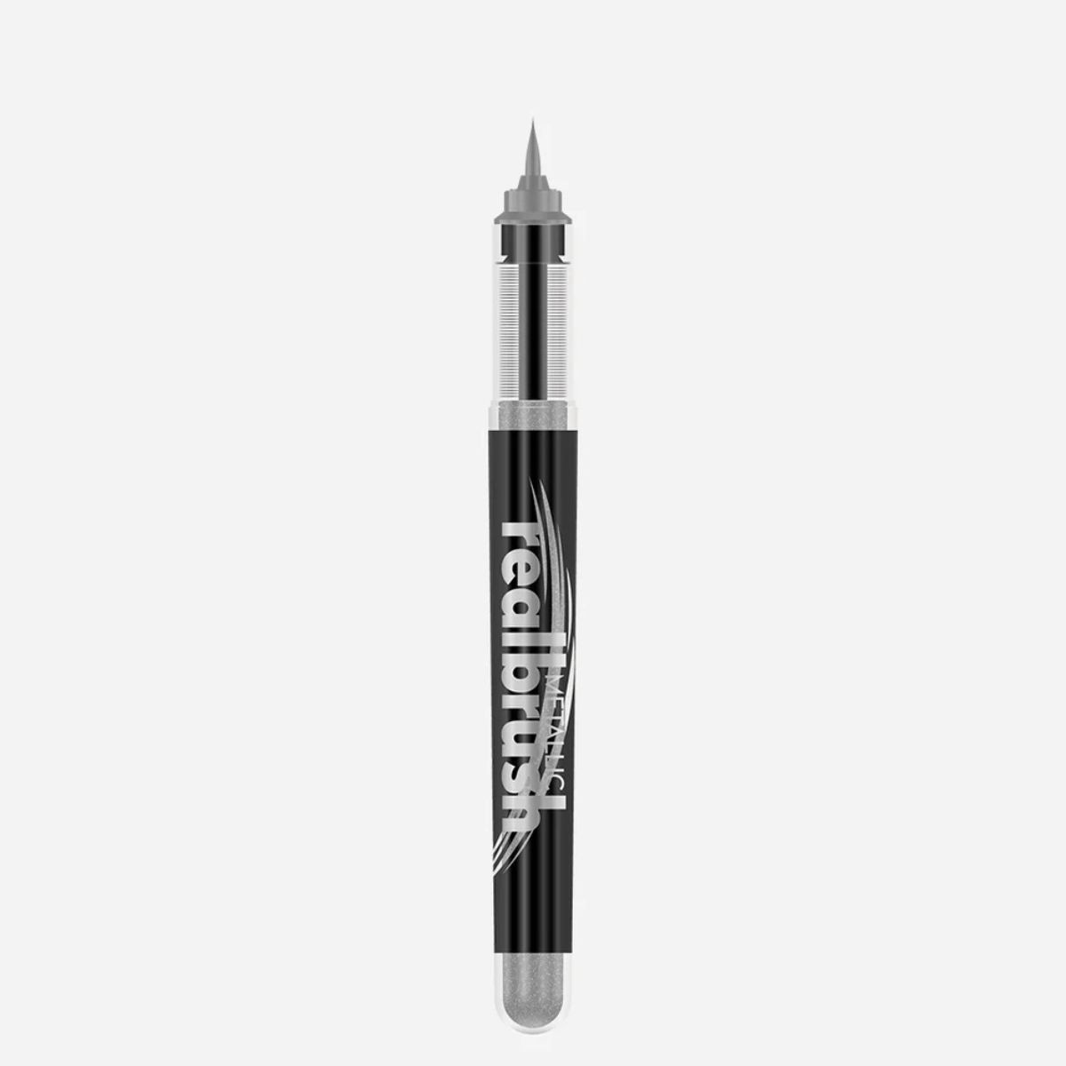 Karin Ακρυλικός Μαρκαδόρος RealBrush Metallic Silver 8580