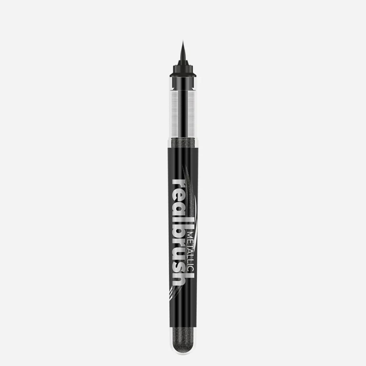 Karin Ακρυλικός Μαρκαδόρος RealBrush Metallic Black 8510