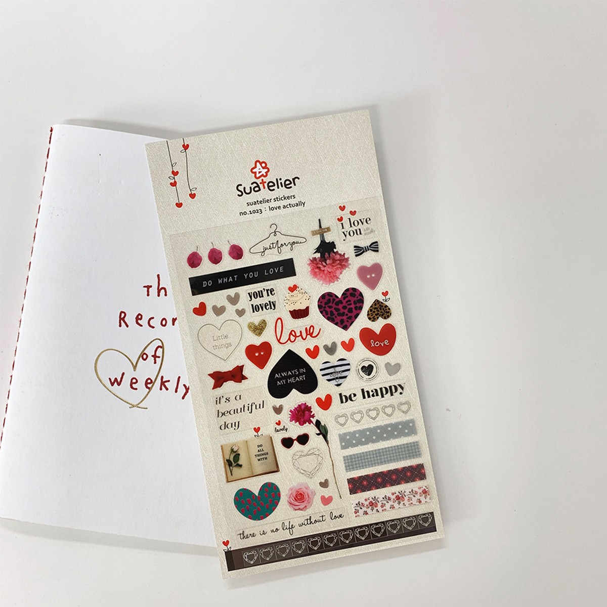 Suatelier Design Αυτοκόλλητα Daily Deco Love Actually