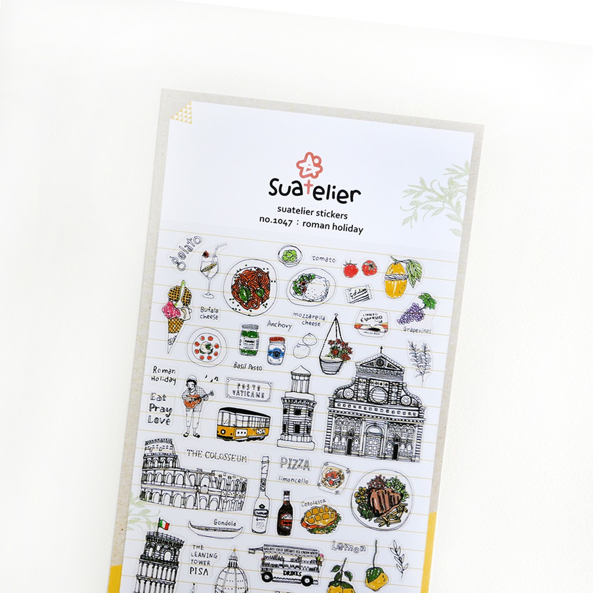 Suatelier Design Αυτοκόλλητα Daily Deco Roman Holiday