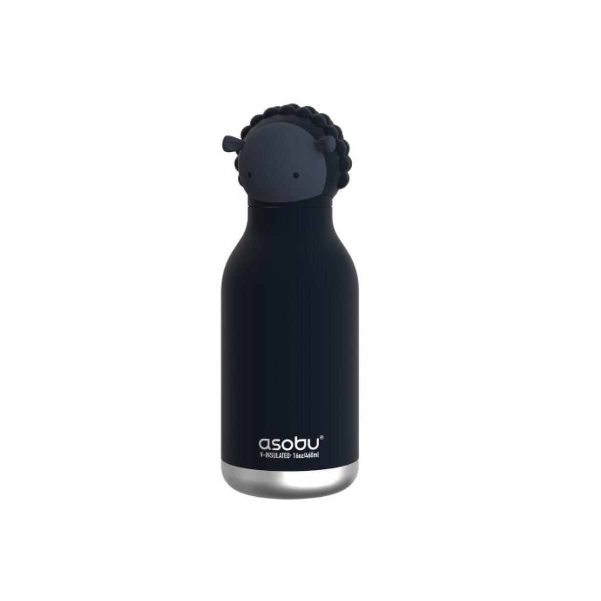 Asobu Panda Bestie Θερμός Μαύρο Προβατάκι 460 ml