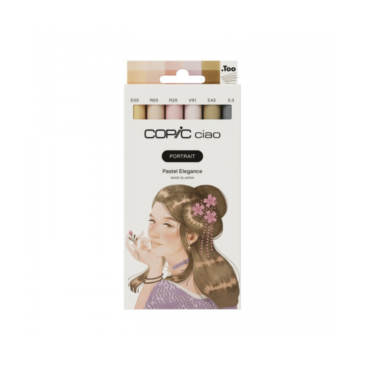Copic Ciao Portrait Set Pastel Elegance 6 pcs