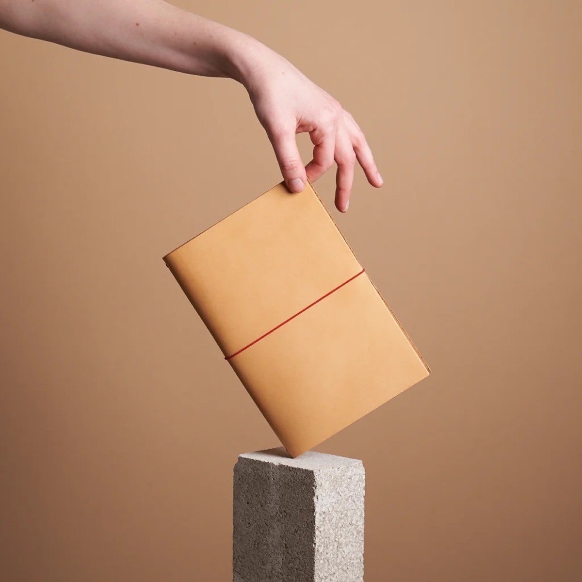 PAPER REPUBLIC Δερμάτινο Σημειωματάριο Grand Voyageur XL - Natural