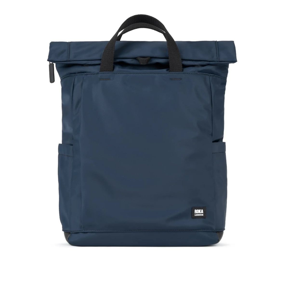 ROKA London All Black Camden J Σακίδιο Πλάτης Midnight από Ανακυκλωμένο Nylon Medium 17L