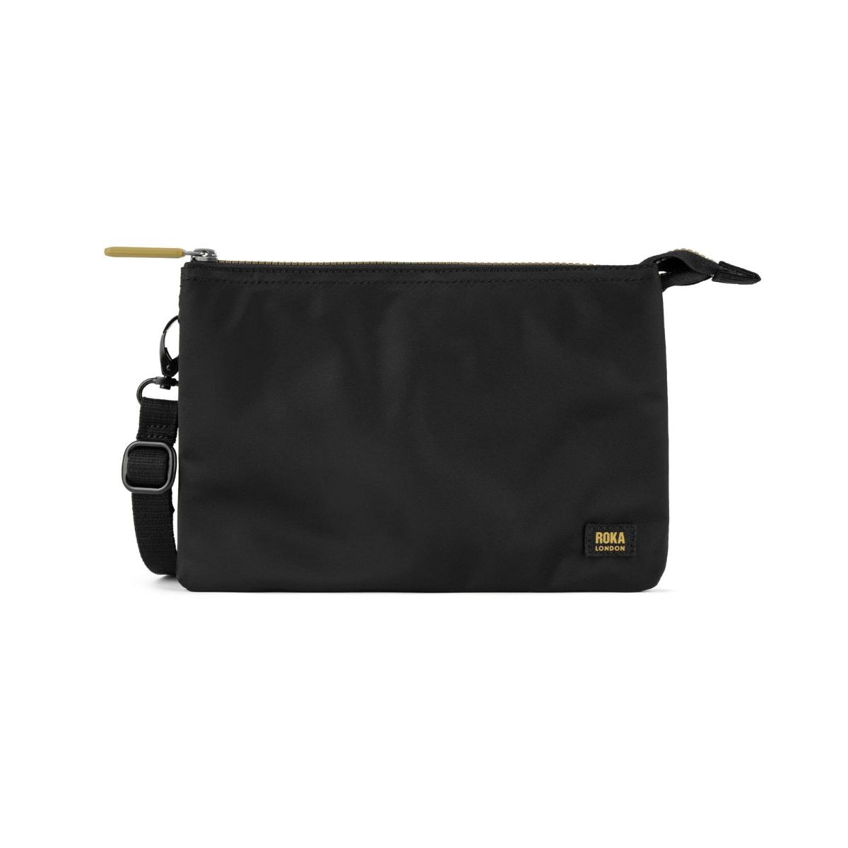 ROKA London Carnaby Τσαντα Crossbody Gold Label από Ανακυκλωμένο Nylon XL 1.27L