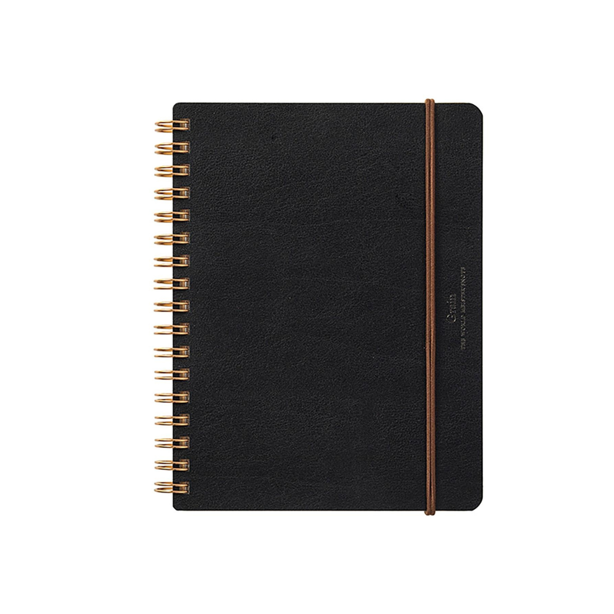 Σπιράλ Σημειωματάριο WM Grain B6 Black