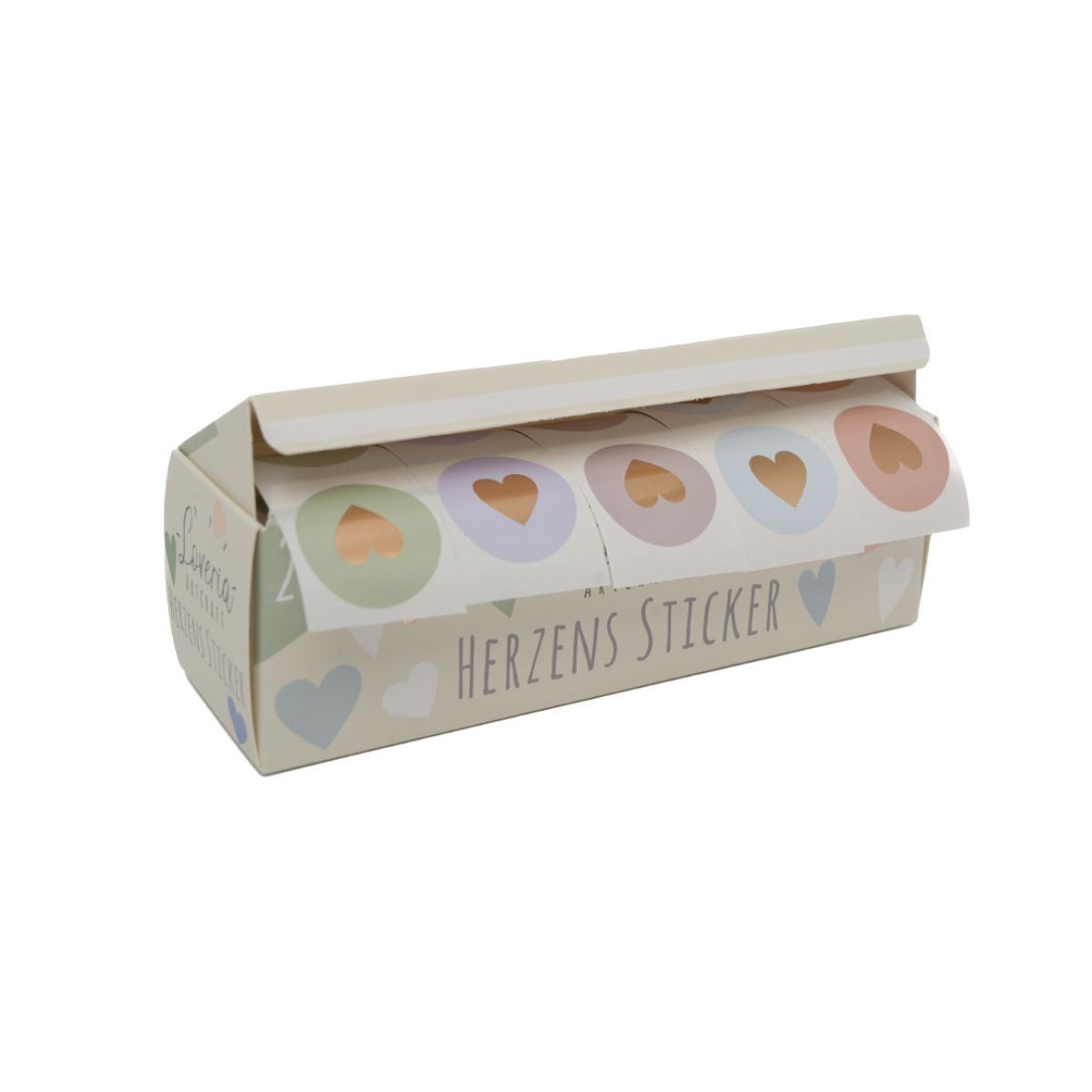 Loveria Artcraft Loveria Artcraft Σετ 250 Αυτοκόλλητων 3cm Καρδιές