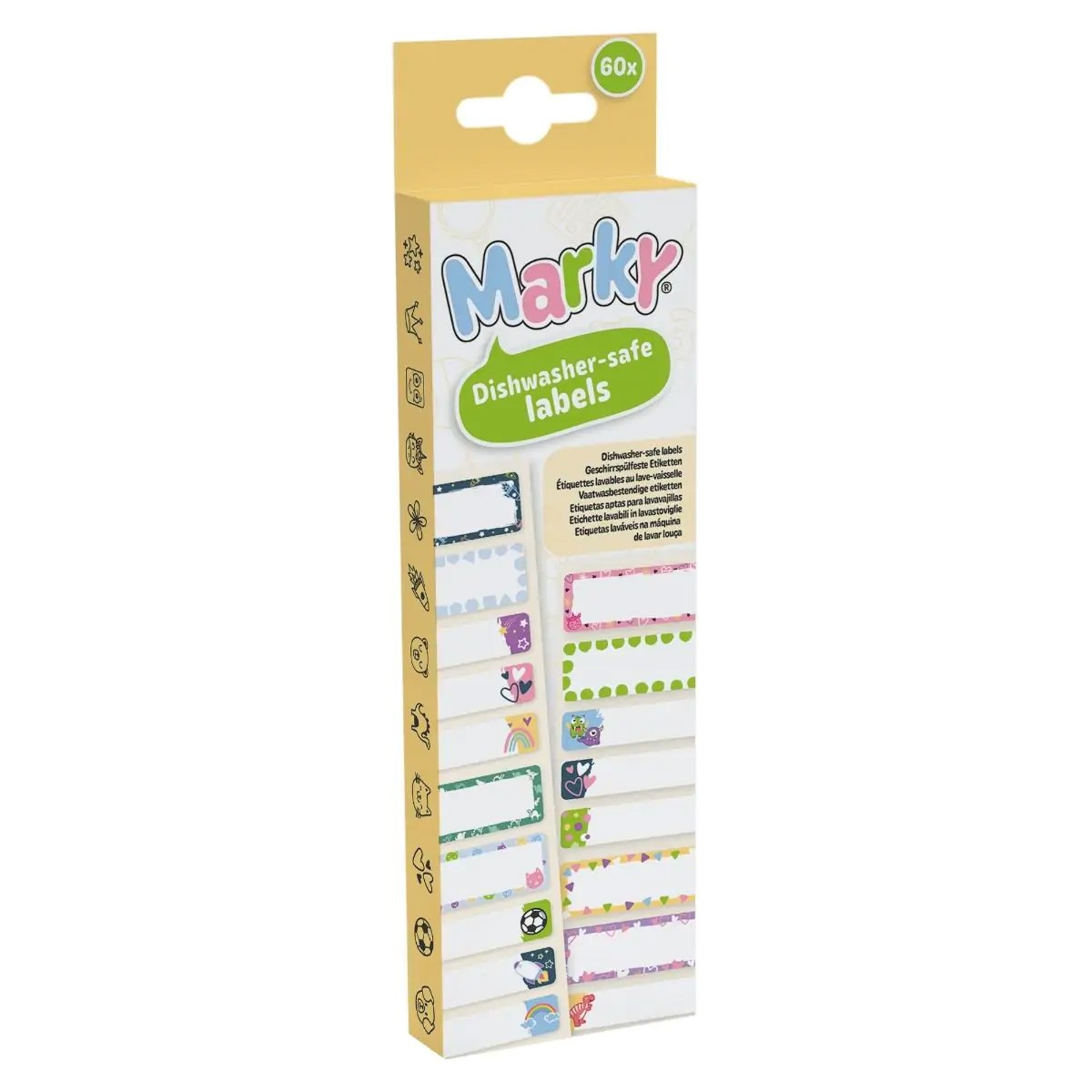 Colop Arts & C rafts DIY Marky Dishwasher-Safe Labels - Ετικέτες Αδιάβροχες