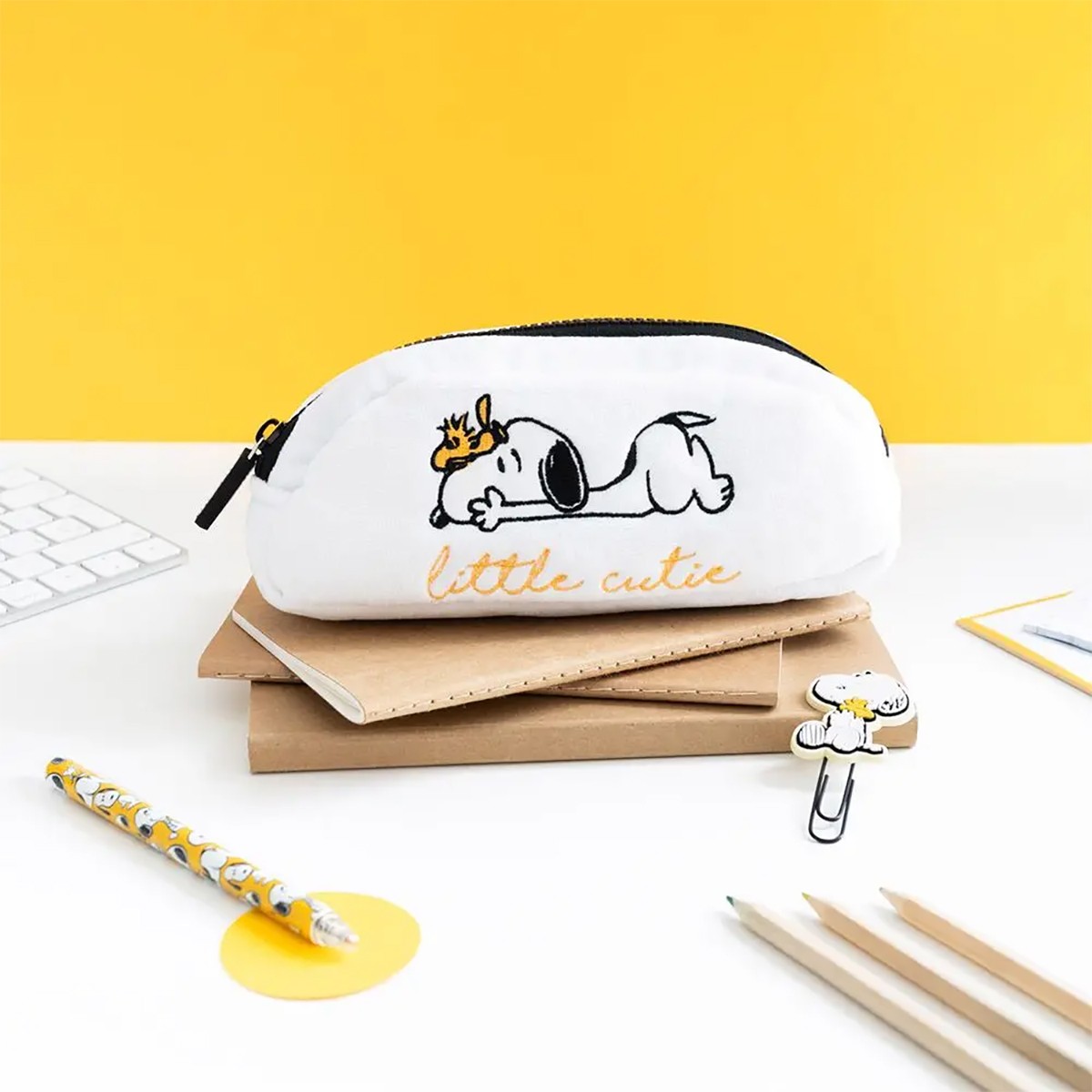 ERIK SNOOPY Soft Λούτρινη Κασετίνα
