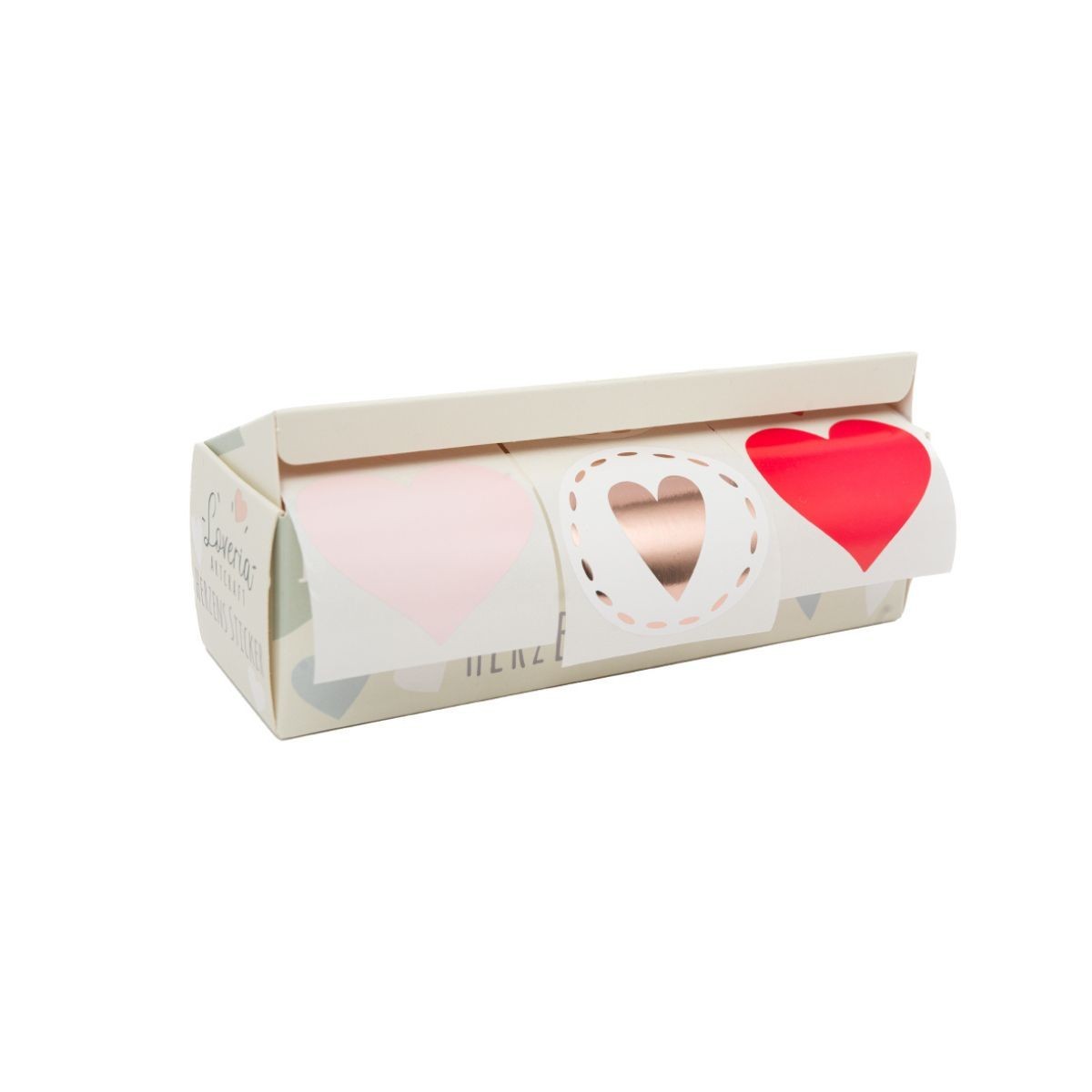 Loveria Artcraft Σετ 150 Αυτοκόλλητων 4.5cm Καρδιές
