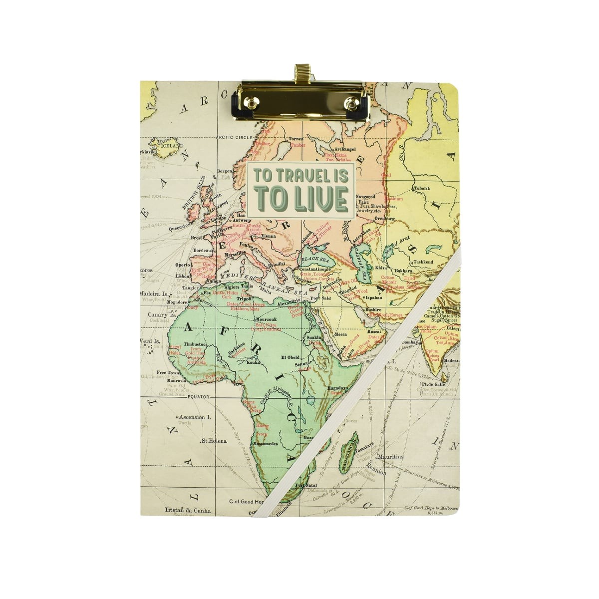 Legami Ντοσιέ με Λάστιχο, Πιάστρα και Μπλοκ Take Note - Travel