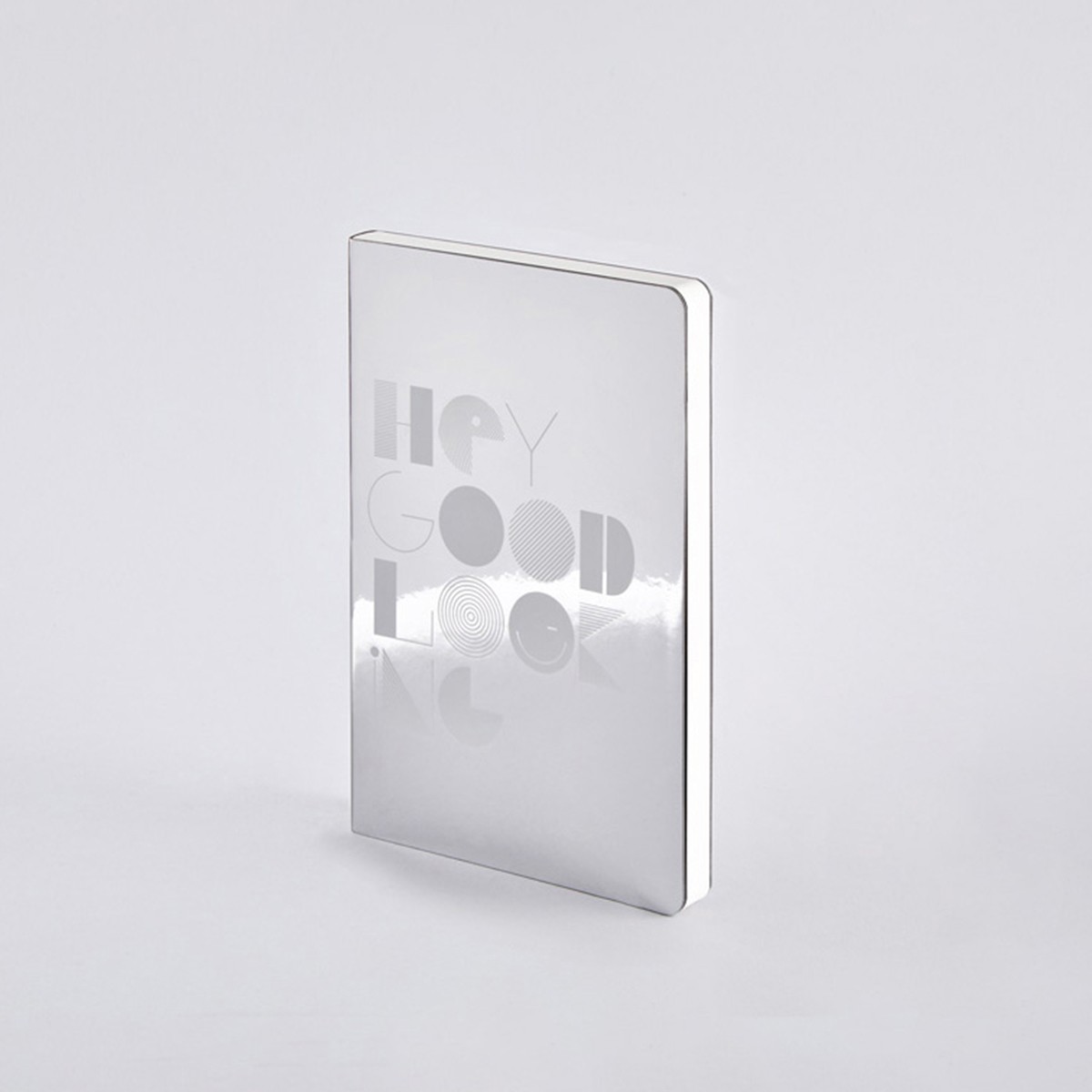 nuuna Notebook Graphic Metallic M - HEY GOODLOOKING