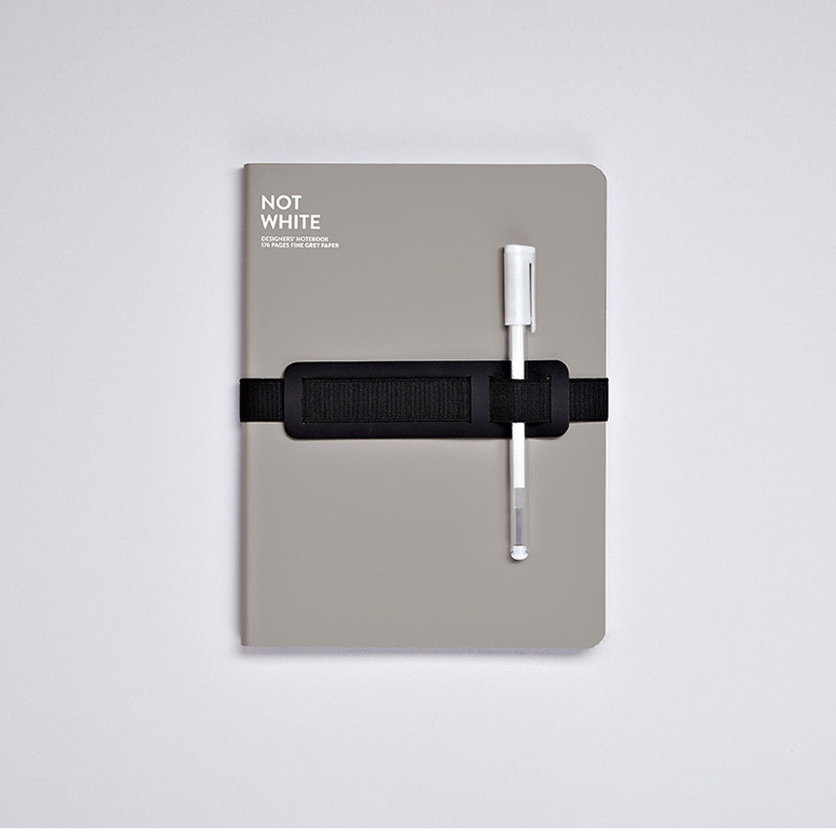 nuuna Notebook Not White L Light - GREY