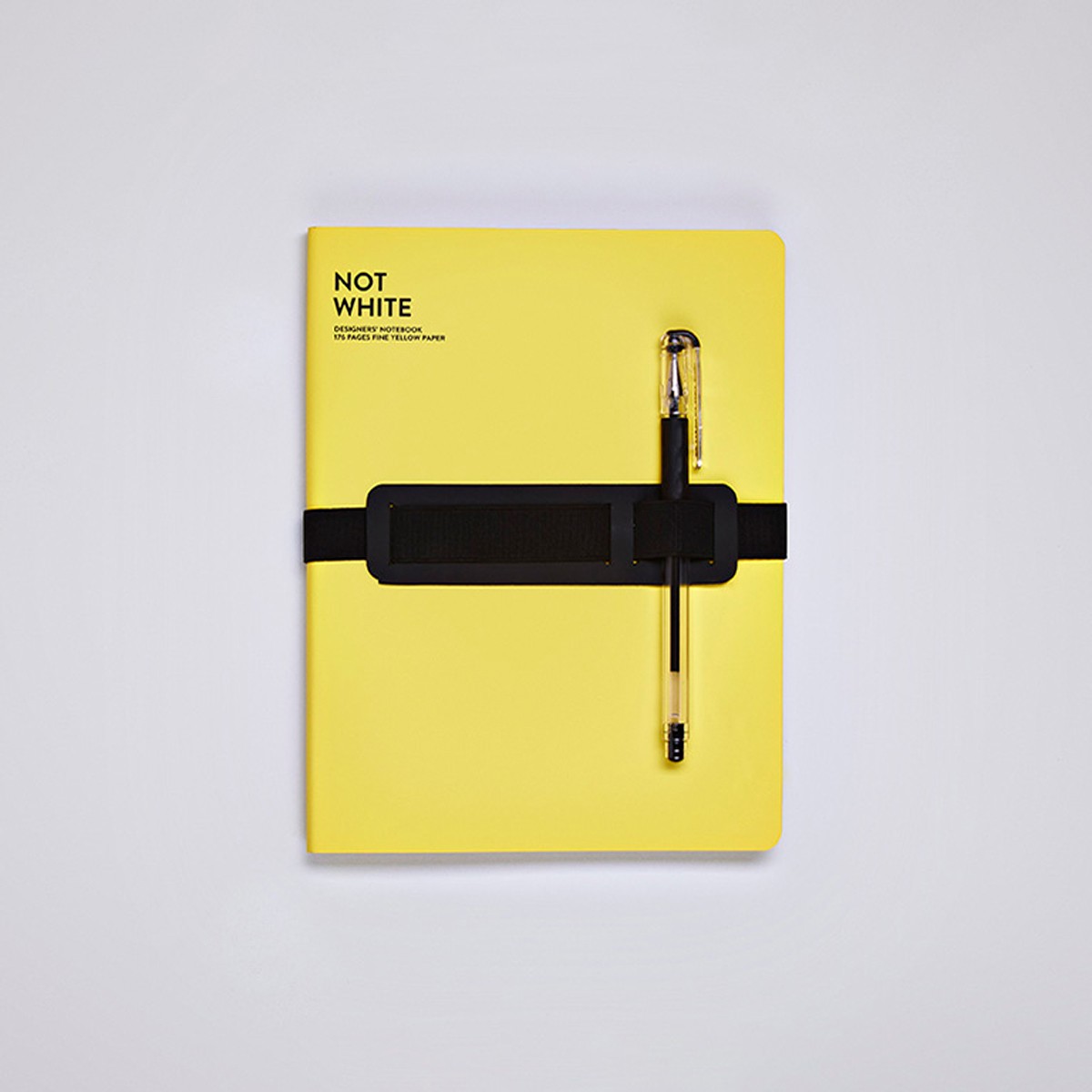 nuuna Notebook Not White L Light - YELLOW