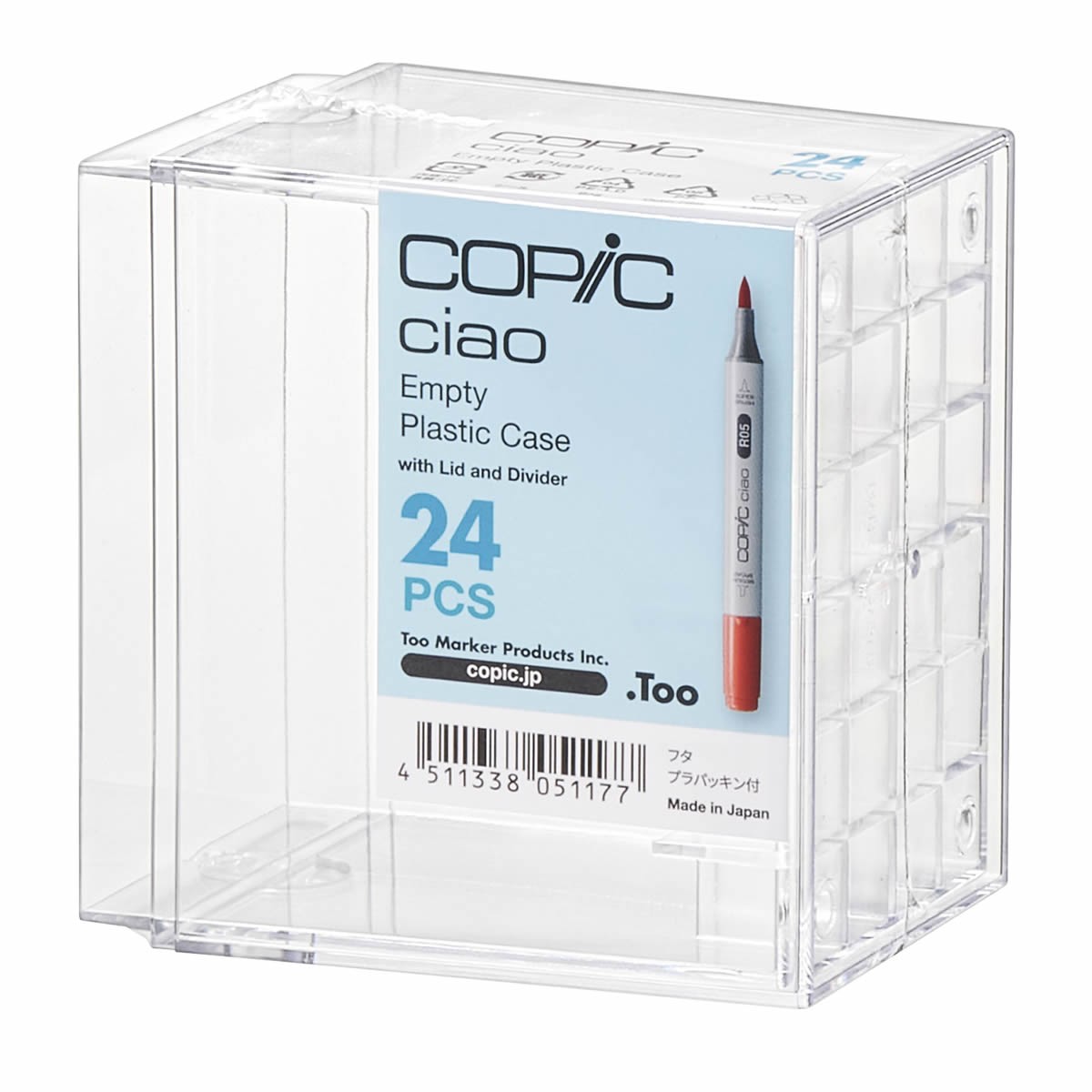 Copic Ciao Empty Plastic Case for 24 markers