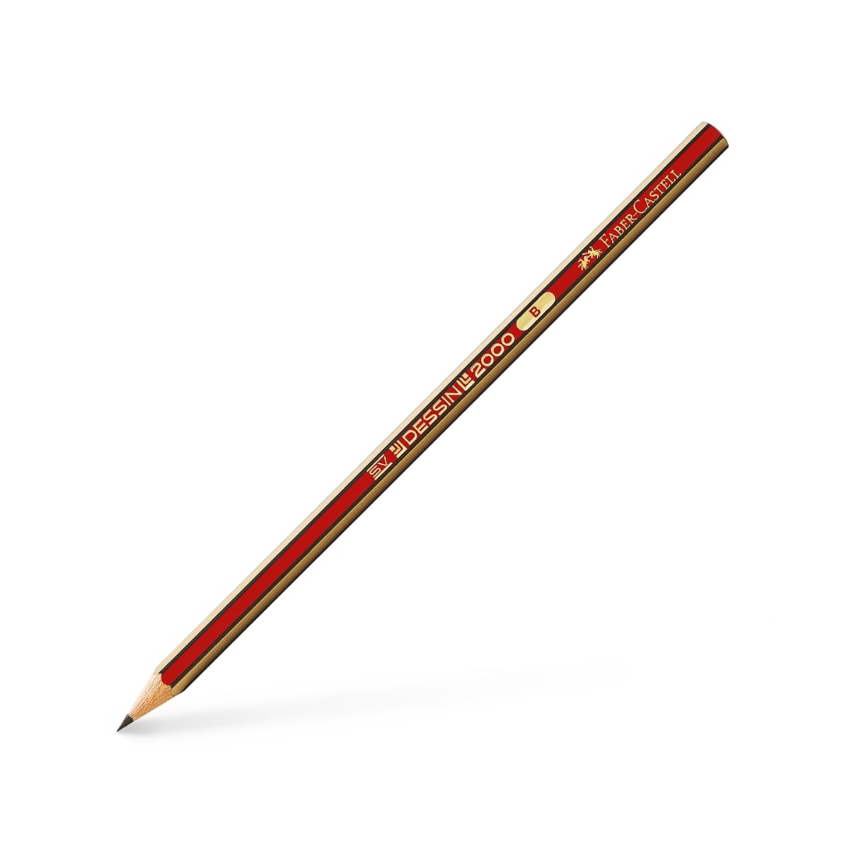 Faber-Castell Μολύβι Dessin Red/Gold Β